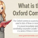 How is the Oxford Comma Used?